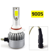 Lampadas Automotivas C6 9005 bombilla led high power 36w 6500k 3800lm/bulb aluminum c6 9005  led headlight for car  led  coche